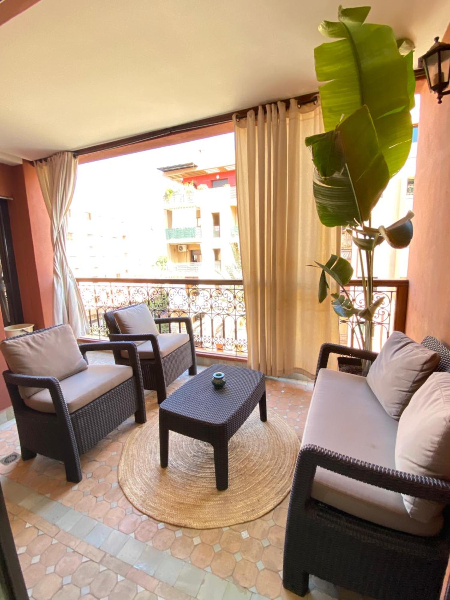 Appartement 1 Chambre Marrakesch Exterior foto